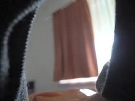 Blouse up and boobs down