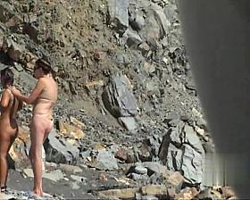 Nude Beach. Voyeur Video 264