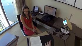 Pulled euro gets banged on spycam