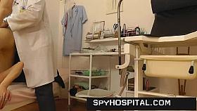 Lousy gynecologist spying on 18 patient