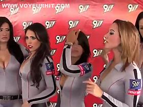 Semi thong bikini on hot teenage butt