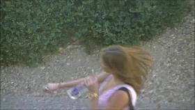 Street Candid NN Down blouse 09