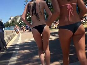 Hotness overload by the beach