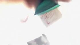 Lovely pussy exposed in an upskirt clip