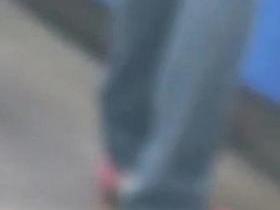 Nice Candid Jeans Ass with Pantyline