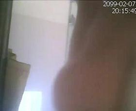 UK House guest in shower