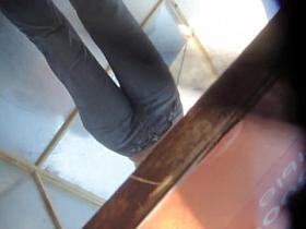 Sexy legs in jeans, booty in panty and also naked beauty