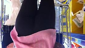 Leggings teen nice ass