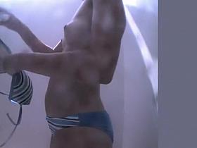 Trying out dresses on perfect ass