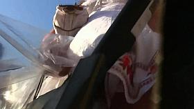 Her pussy lips are sticking out