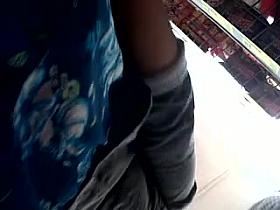 Chubby black women upskirt