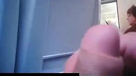 Public wanks in Train and Bus