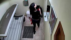 Czech Voyeur in Tanning bed