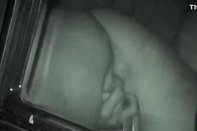 spying on couple in car