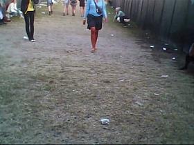 Dirty amateurs caught on candid voyur video pissing outdoor