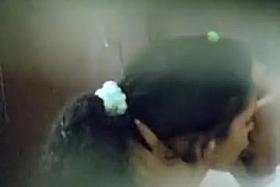 School girls spied as they kiss