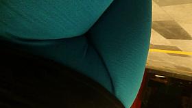 vagina marcada en el metro