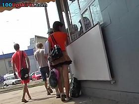 Cell phones aid to film upskirts