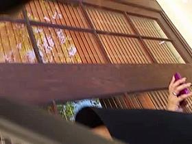 Quick upskirt to teen