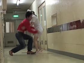 Nurse tried to help man and got the skirt sharked