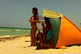 Chica en sexy bikini