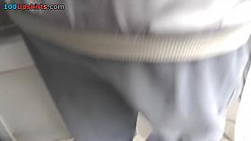 Hot oops upskirt clip demonstrates plump female