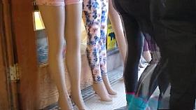 Tourist Cheeky Teen Butt