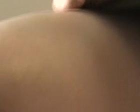 frontal upskirt of a milf grey panties