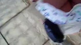 UPSKIRT---no panties