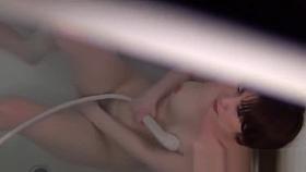 Bathing japanese teen rub