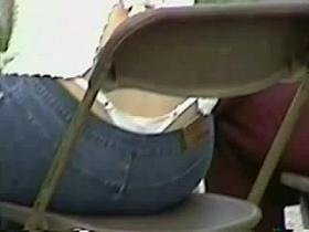 SDRUWS2 - CANDID WHITE THONG IN PUBLIC PLACE