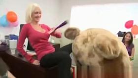 Cfnm special stripper at hen ht