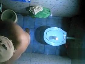 Shower cam watches her get clean from above