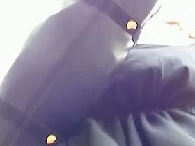 Voyeur gets up the skirt of a delicious blonde