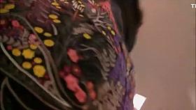 Checking out milf's upskirt