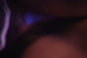 Intriguing upskirt thong voyeur video in a club