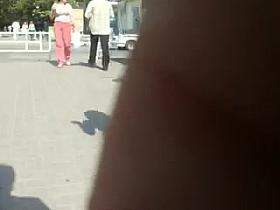 Ukrainian girl in minishorts