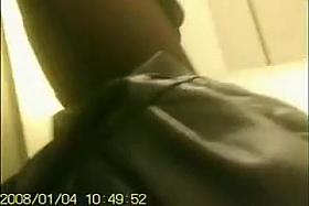 Hidden Camera in Dressing Room Sexy Blonde Girl Undressing