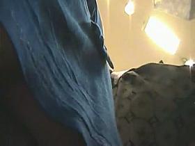 An upskirt video of two sexy asses caught in a store