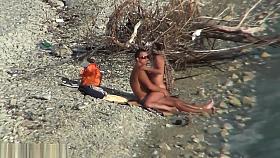 Hot Duo Enjoy Good Sex Time At Nudist Beach Spycam