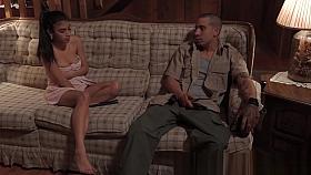 Stranded teen roughfucked and facialized