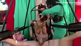 Sex games at CFNM party