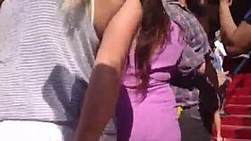 HB voyeured ass cheeks 3