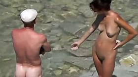 Playing with wife's pussy