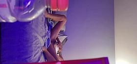 Husband spyed after shower