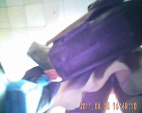 59.Upskirt2011 - White skirt and white string