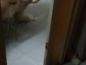 Chinese milf shower 1