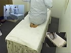 Skinny Asian broad enjoys a massage on hidden camera