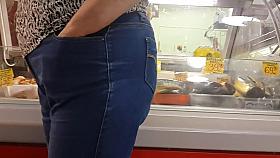 At the grocery store.