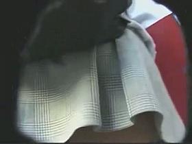 Naughty teenage bimbo gives amazing upskirt street view